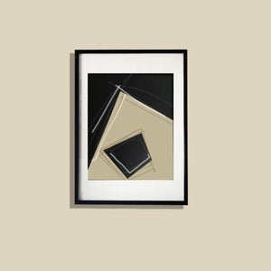 Falling XL Framed Print