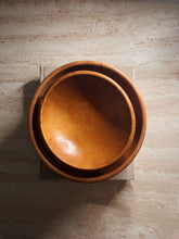 Load image into Gallery viewer, Lyon Footed Wooden Bowl Small
