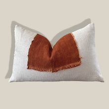 Load image into Gallery viewer, Block Mudd Cloth Lumbar Accent Cushion
