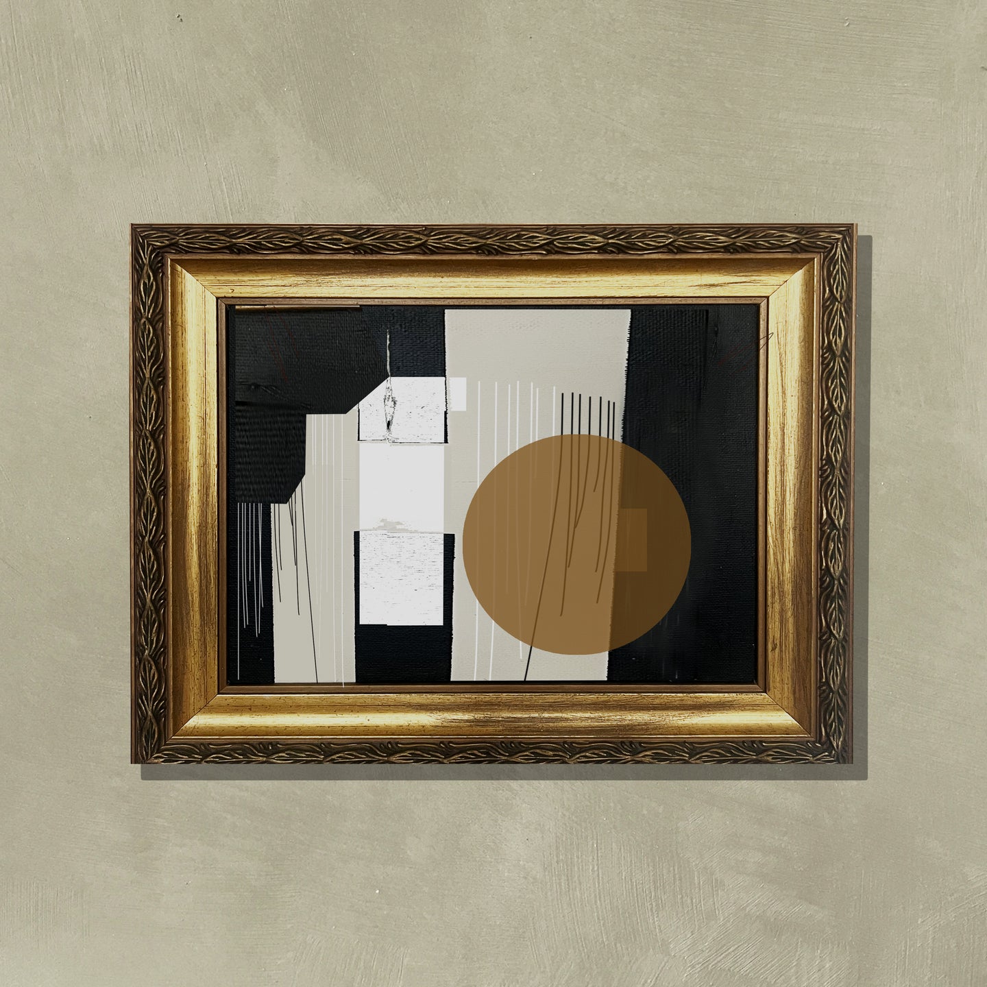 Sunless Abstract A Framed Print