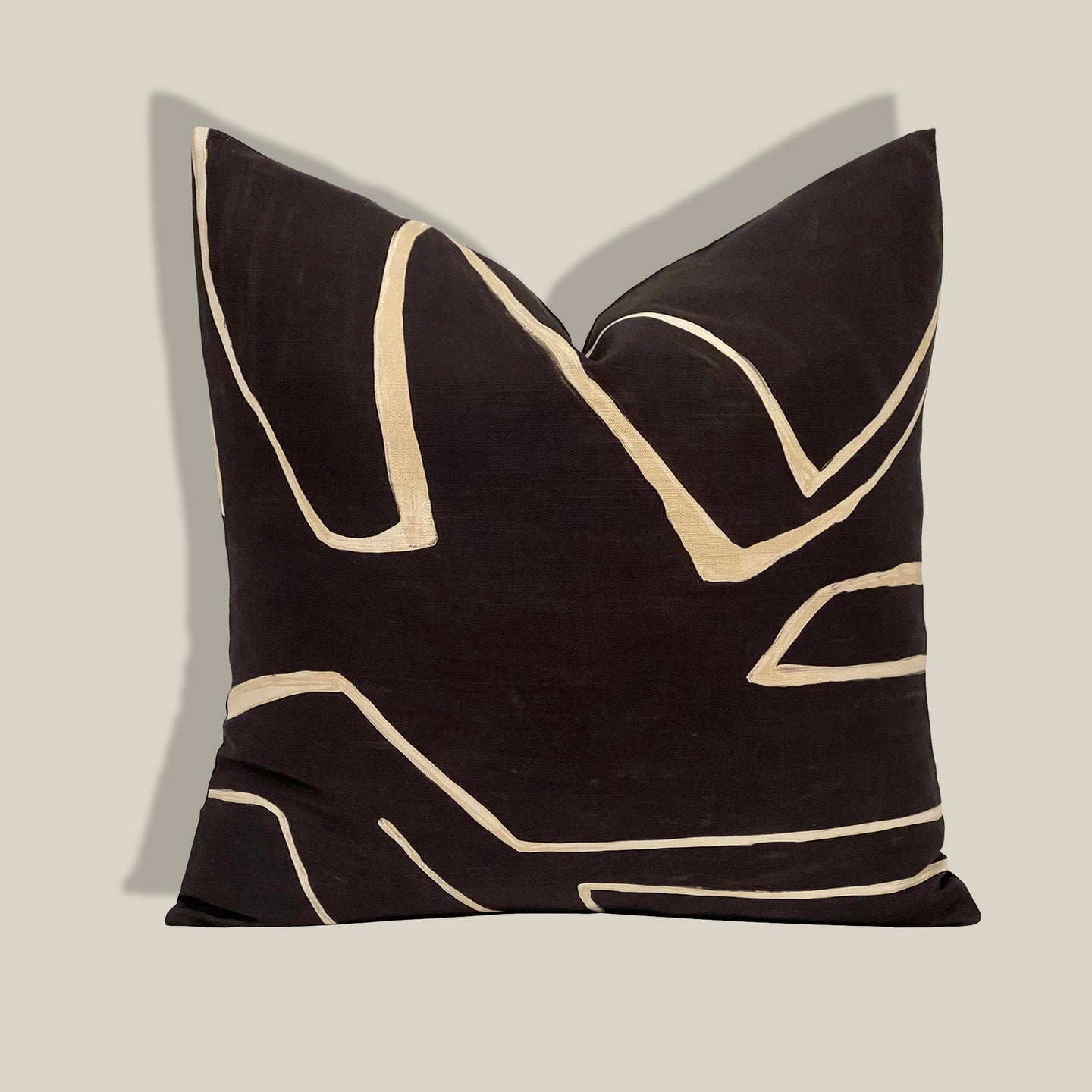 Tikk Accent Cushion in Black